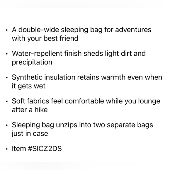 STOIC Ground Work DOUBLE sleeping bag, 1 in orange, 1 in teal🧡🩵 - Picture 12 of 15